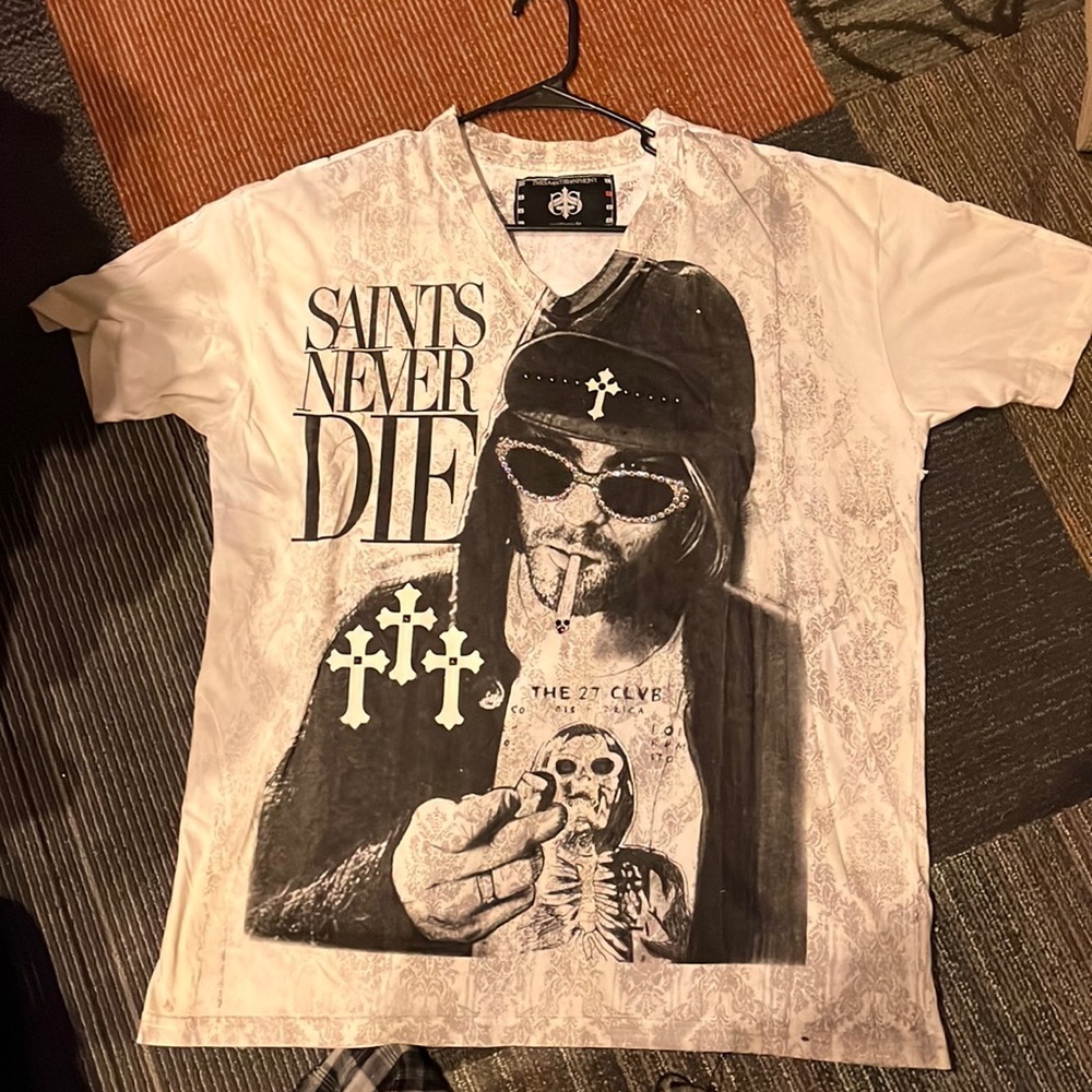 The saints symphony T Shirt in white
